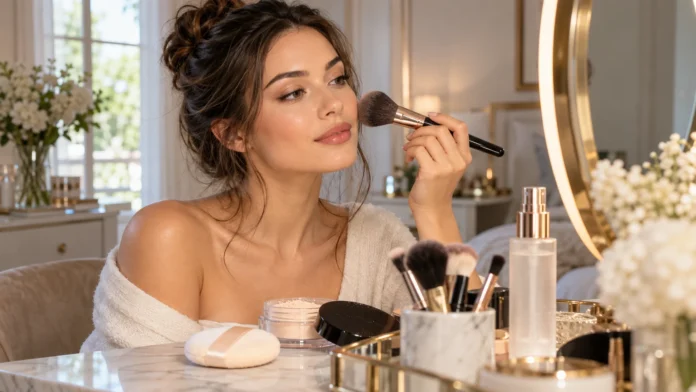How to Set Makeup Without Looking Cakey
