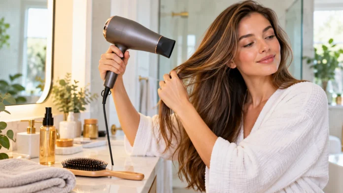 How to Use a Hair Dryer Without Excess Damage